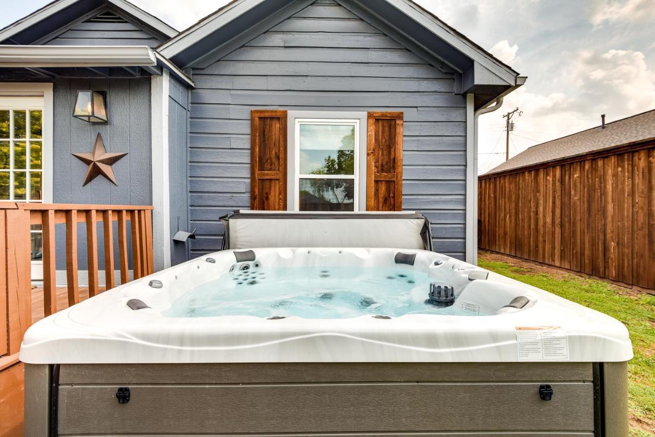 Pecan Blue Frisco Rental Private Yard And Hot Tub Luaran gambar