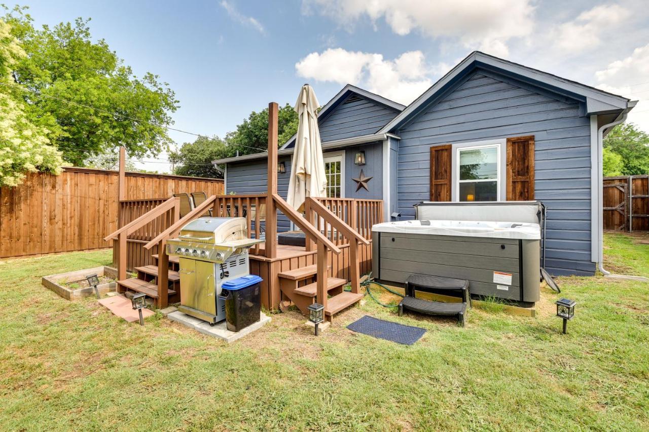 Pecan Blue Frisco Rental Private Yard And Hot Tub Luaran gambar